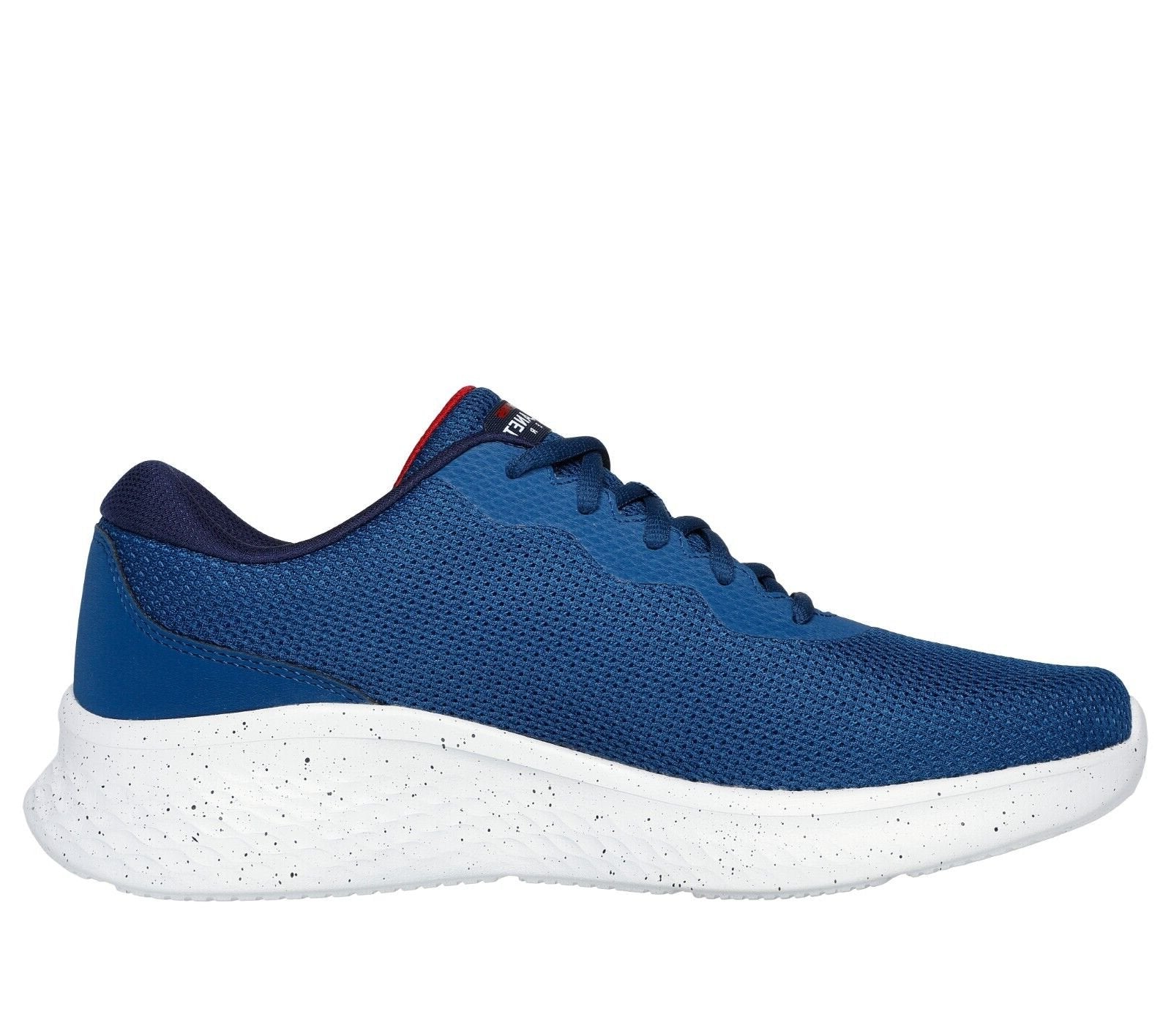 Skechers Shoes Men Memory Foam Sport Blue White Comfort Casual Walk Lite 232830 3