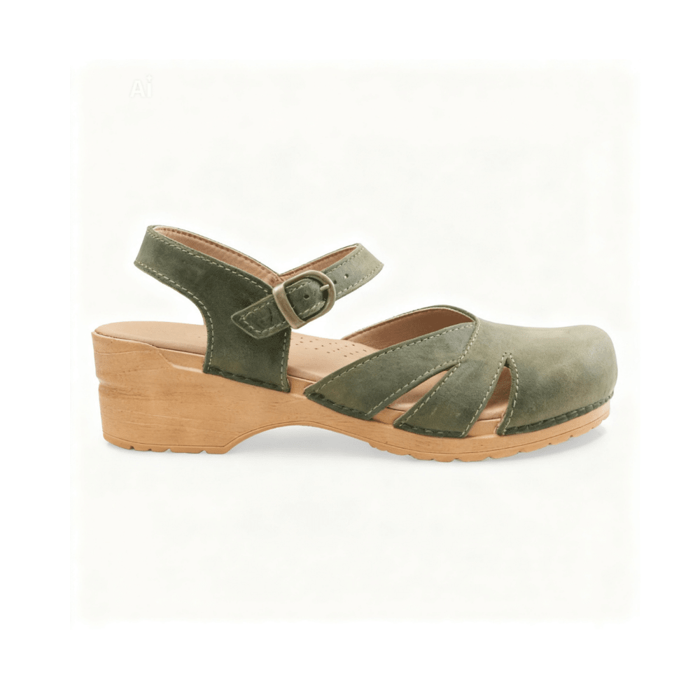 Sanita Margrethe Women’s Sandals – Khaki 1