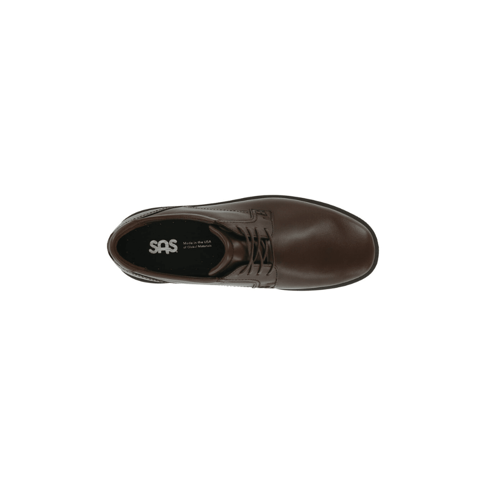 SAS Men's Ambassador - Leather Lace Up Oxford - Brown 2