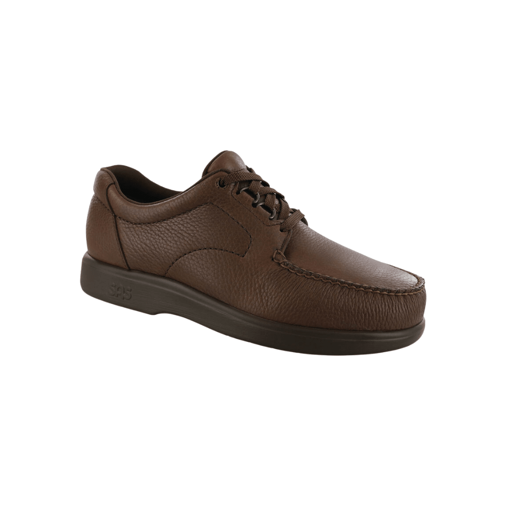SAS Men's Bout Time Lace Up Loafer - Mulch 1