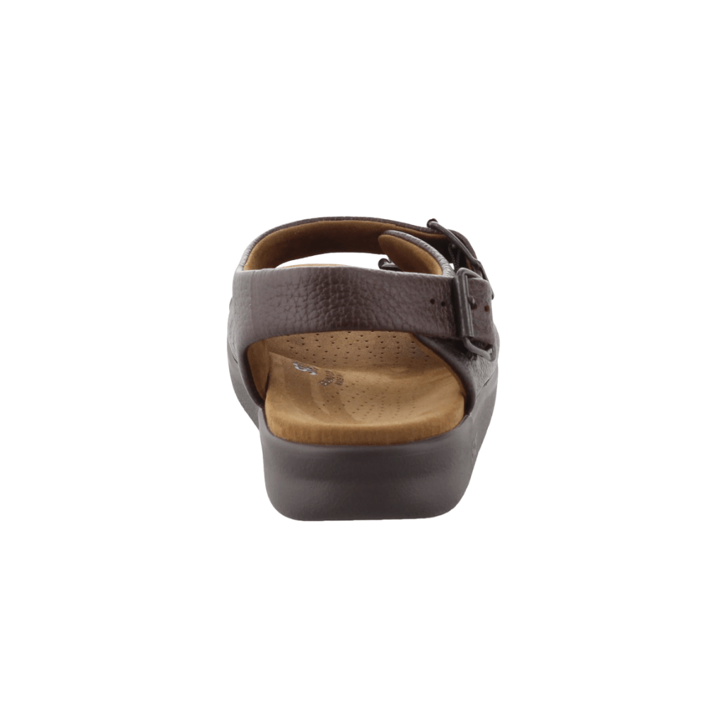 SAS Men's Bravo Heel Strap Sandal - Brown 7