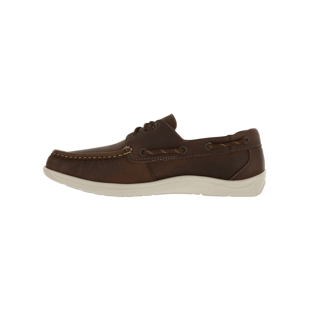 SAS Men's Decksider Lace-Up Boat Shoe - New Briar 5