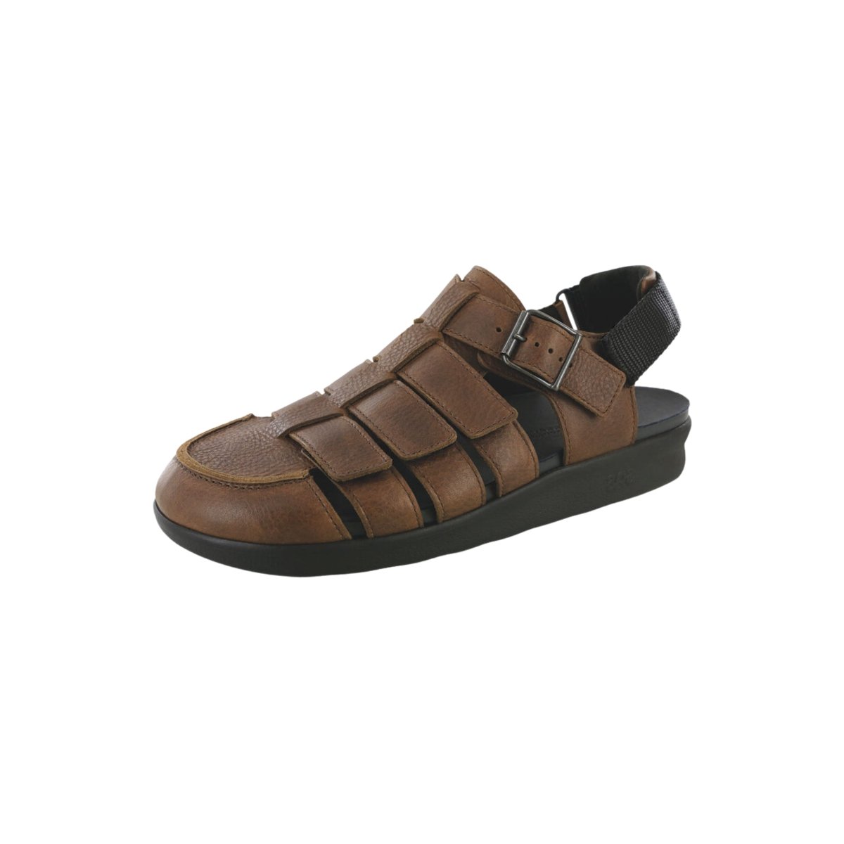 SAS Men's Endeavor Adjustable Fisherman Comfort Sandal - Brown 8