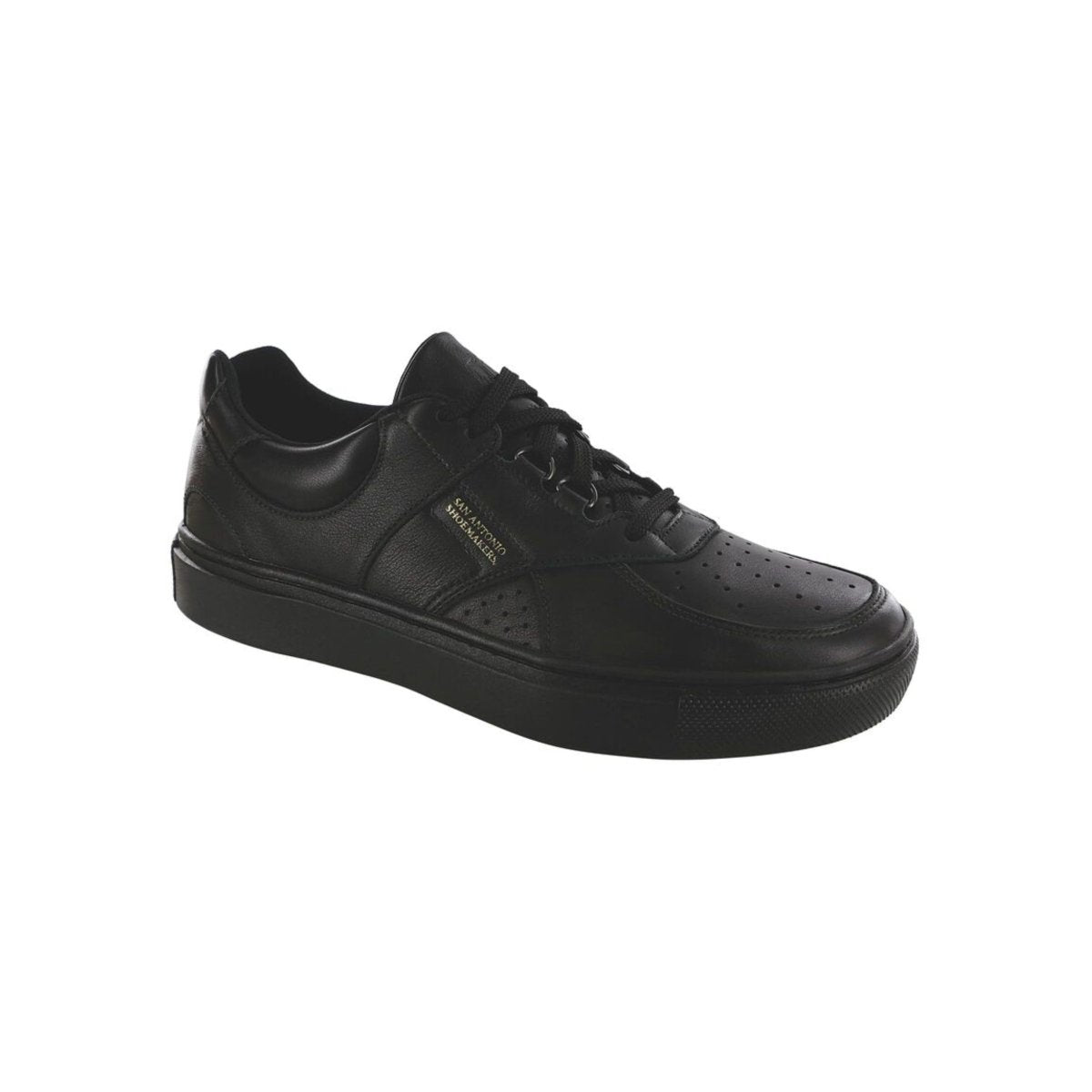 SAS Men's High Street Orthotic Leather Casual Oxford – Matte Black 1