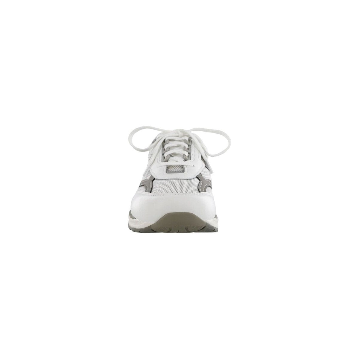 SAS Men's Journey Mesh Lightweight Sport Walking Shoe – White / Gray 3