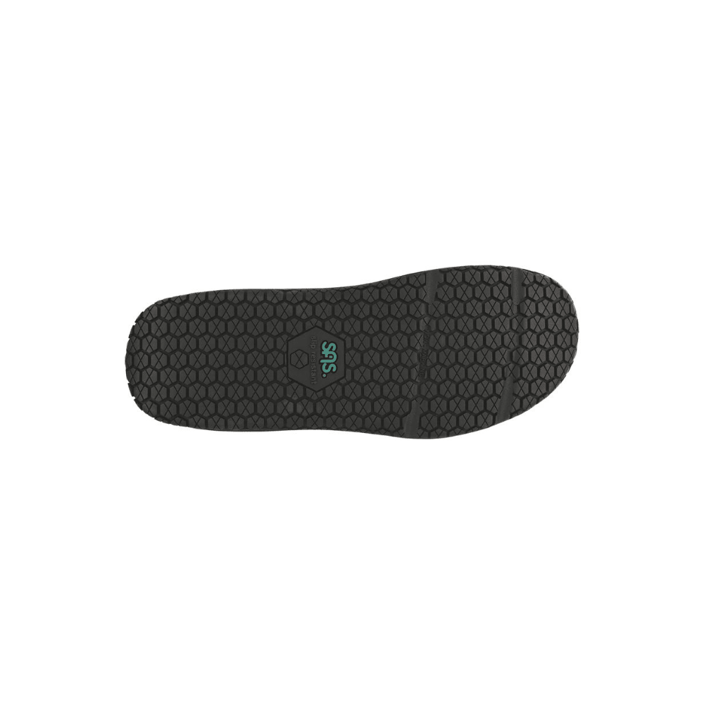 SAS Men's Navigator SR - Leather Slip On Loafer - Matte Black 6
