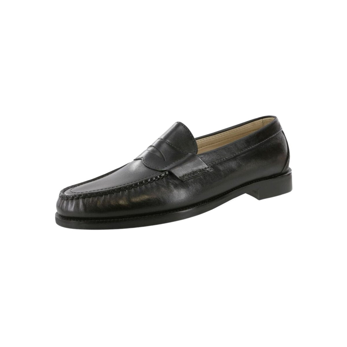 SAS Men's Penny 40th Anniversary Leather Loafers - Black 8