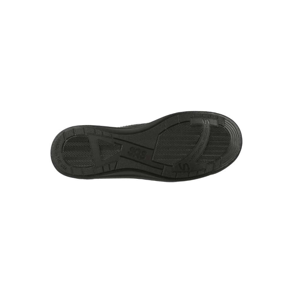 SAS Men's Side Gore - Leather Loafer - Black 6