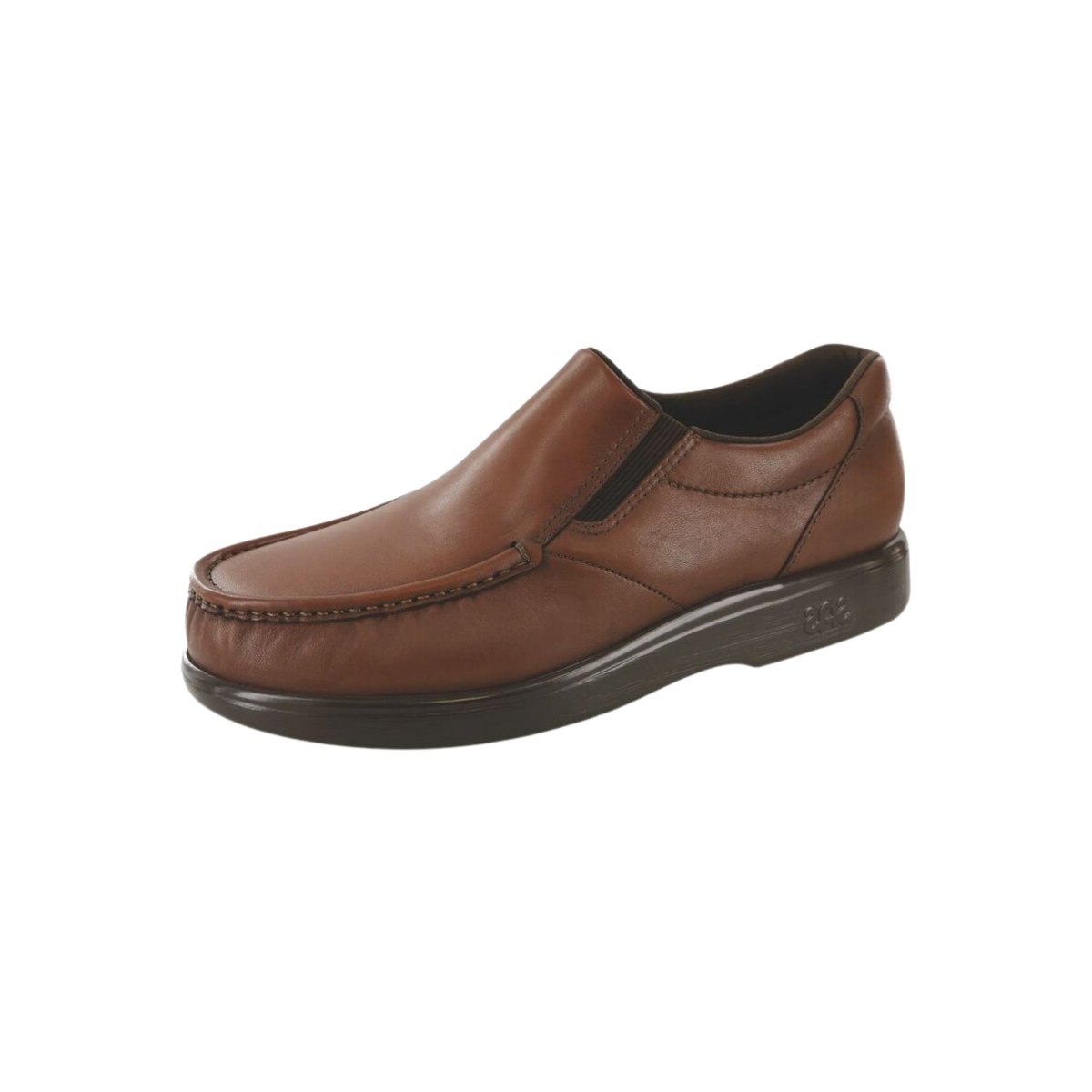 SAS Men’s Side Gore Slip-On Dress Shoes – Antique Tan 8