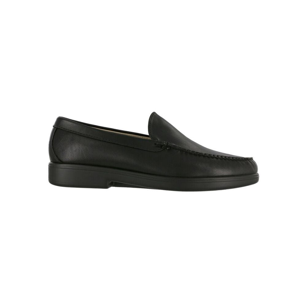 SAS Men’s Venetian Slip-On Leather Loafer Shoe – Black 4