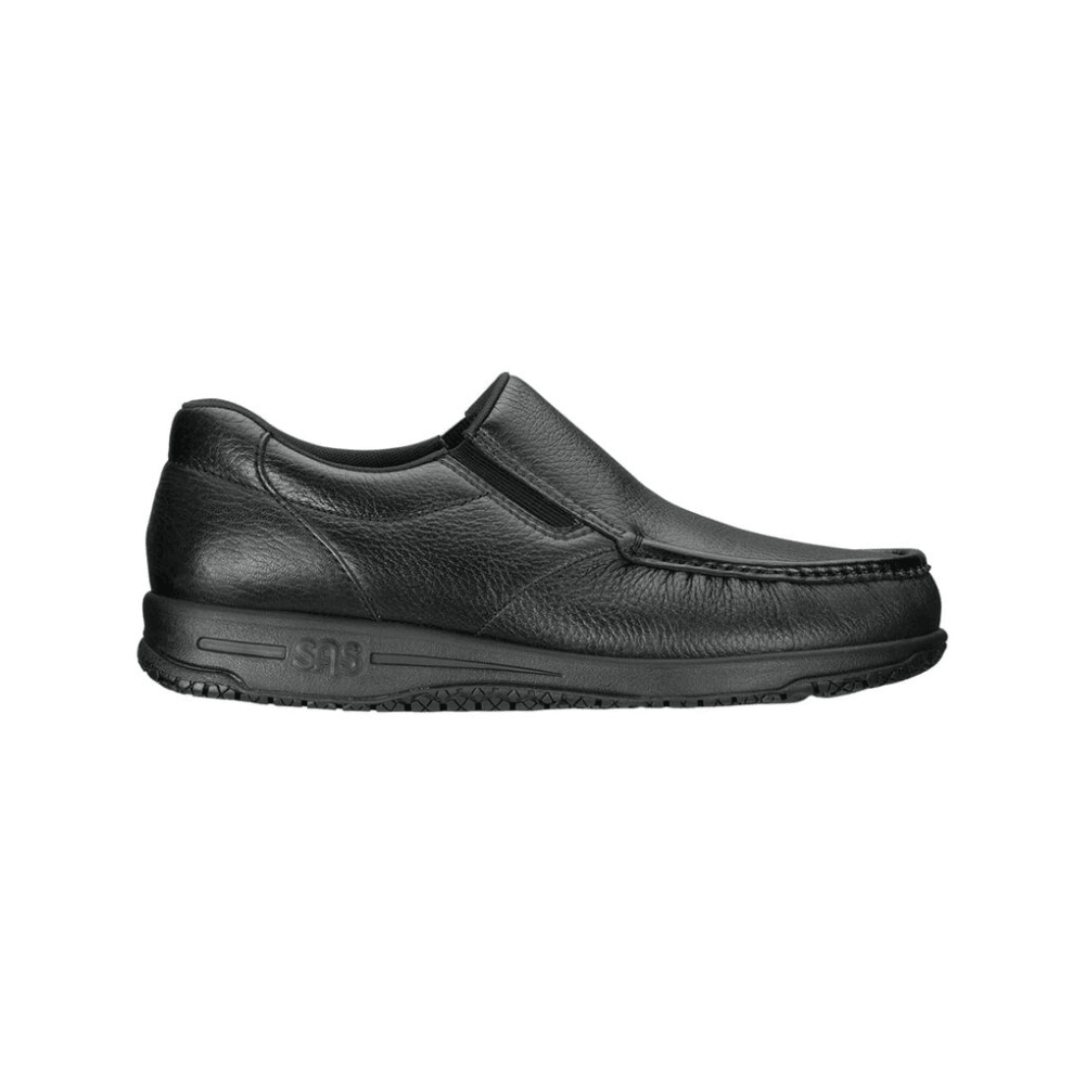 SAS Navigator SR Men's Non Slip Loafer, Black XX Wide 1