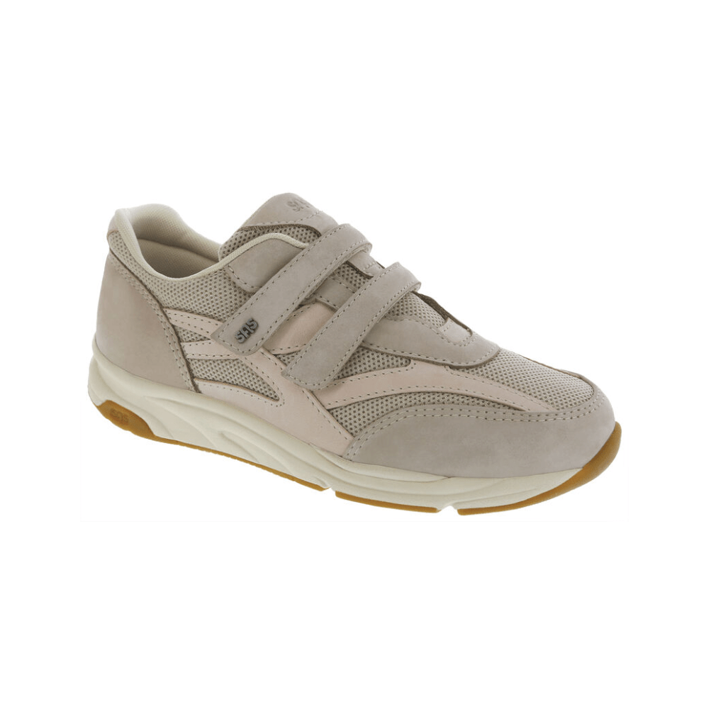 SAS TMV Women's Walking Shoe, Taupe/Pink - XXX Wide 3