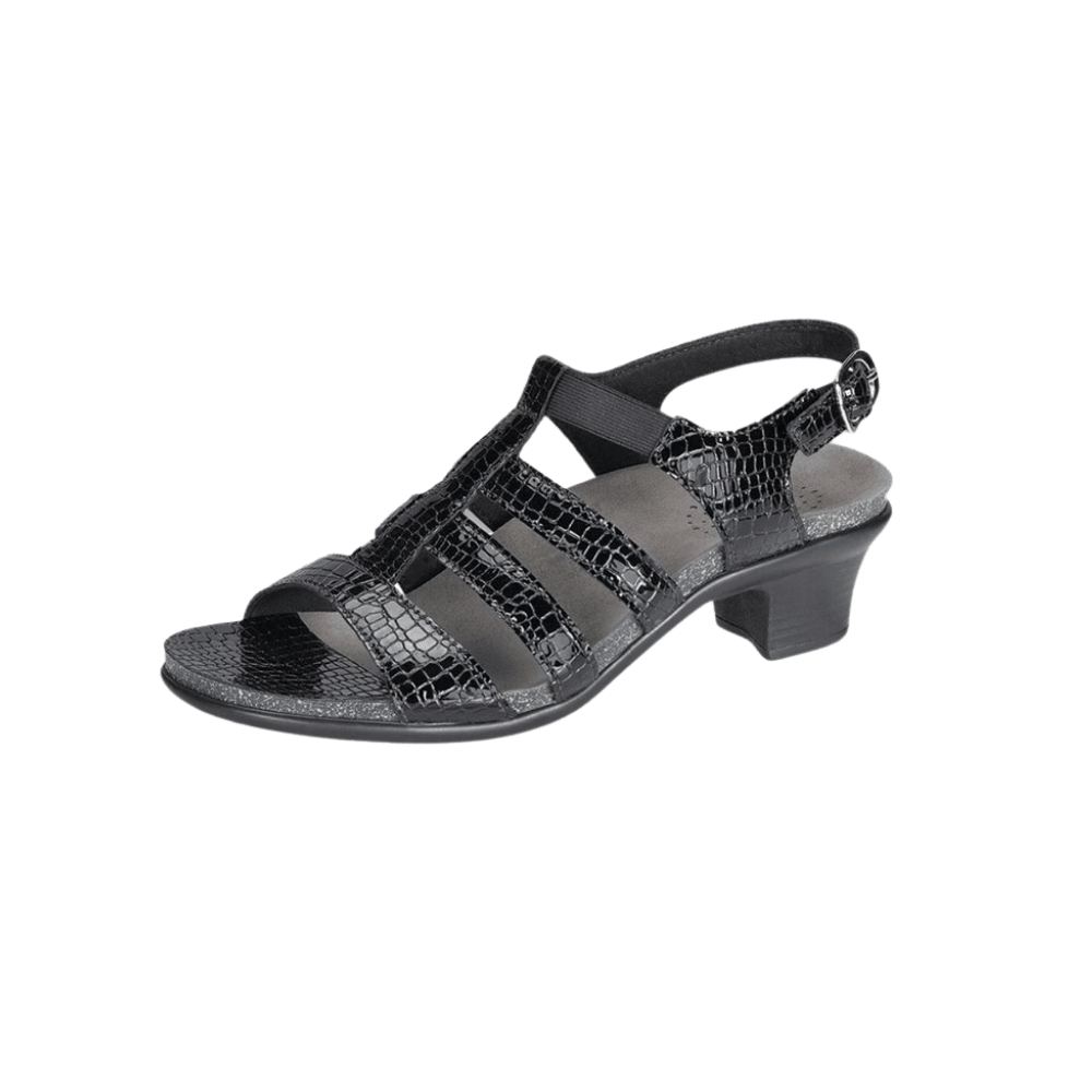 SAS Women's Allegro Sandal - Black Croc 4