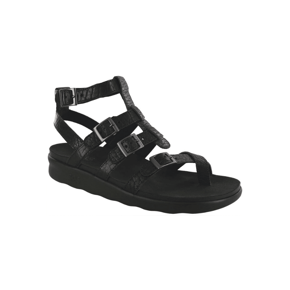SAS Women’s Aria LX Sandal Ergonomic Comfort Gladiator - Bison 1