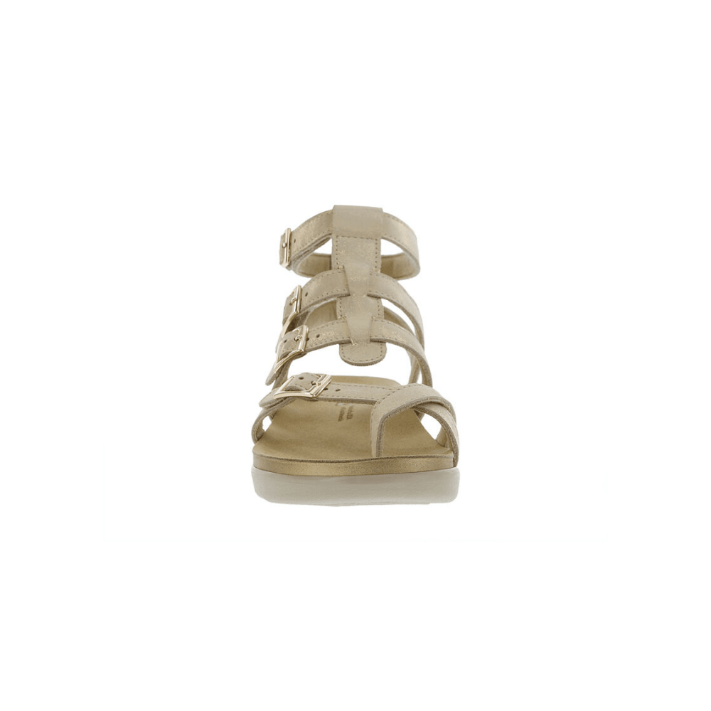 SAS Women’s Aria Sandal Ergonomic Comfort Gladiator - Soft Gold 5