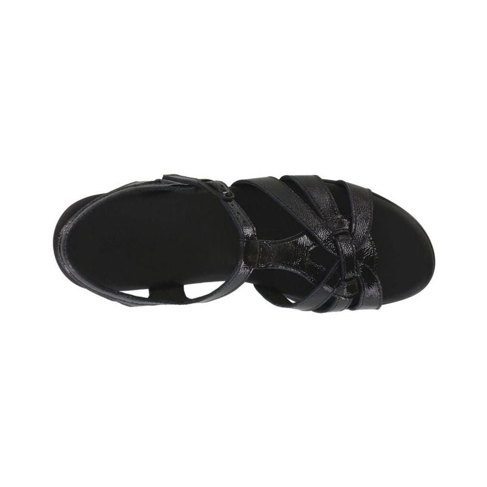 SAS Women’s Aurora Adjustable Sandal – Carbon 2
