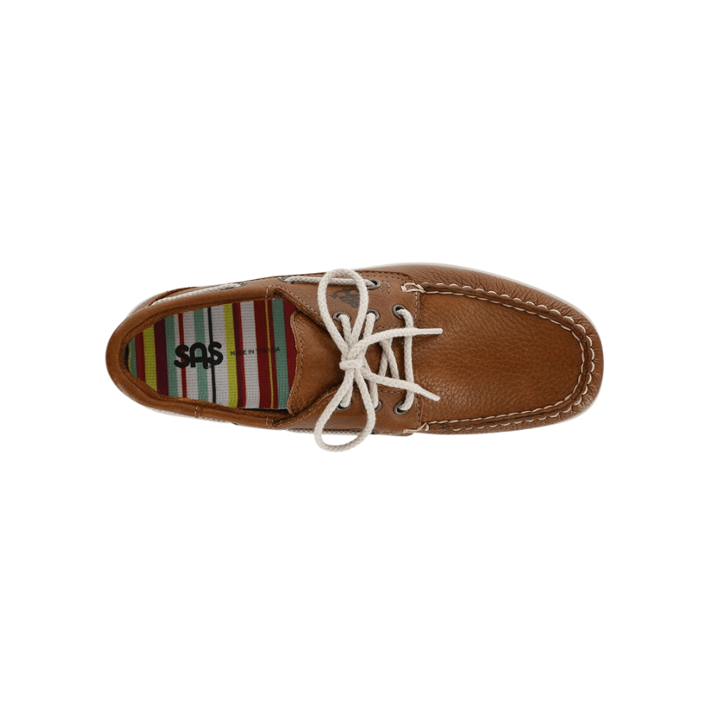 SAS Women's Catalina Lace Up Boat Shoe - Sandstone 2