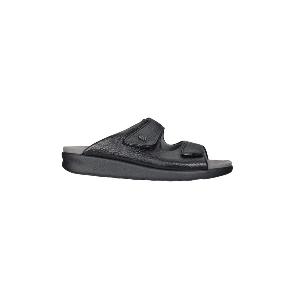 SAS Women's Cozy - Comfort Adjustable Sandal - Black 2