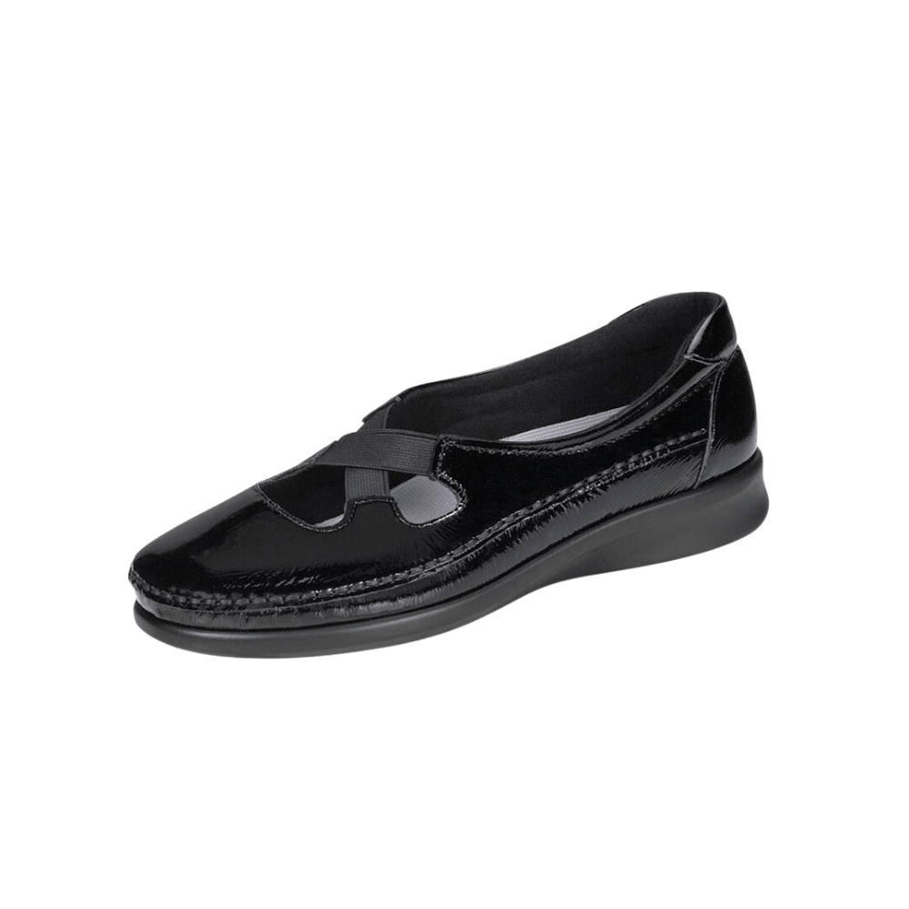 SAS Women's Crissy Slip On Loafer - Black Patent 2
