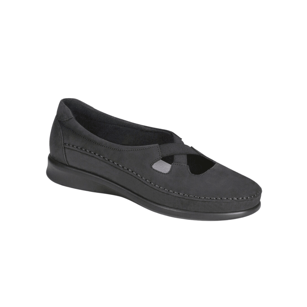 SAS Women's Crissy Slip On Loafer - Nero 1