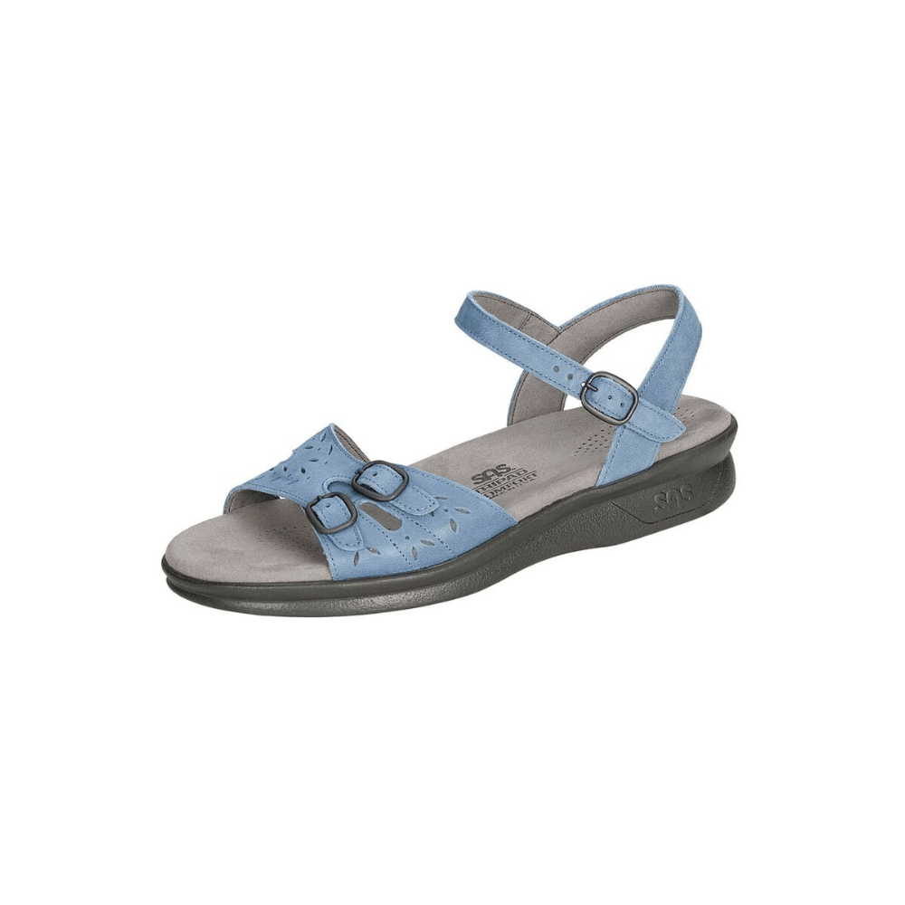 SAS Women's Duo - Quarter Strap Comfort Sandal - Denim 3