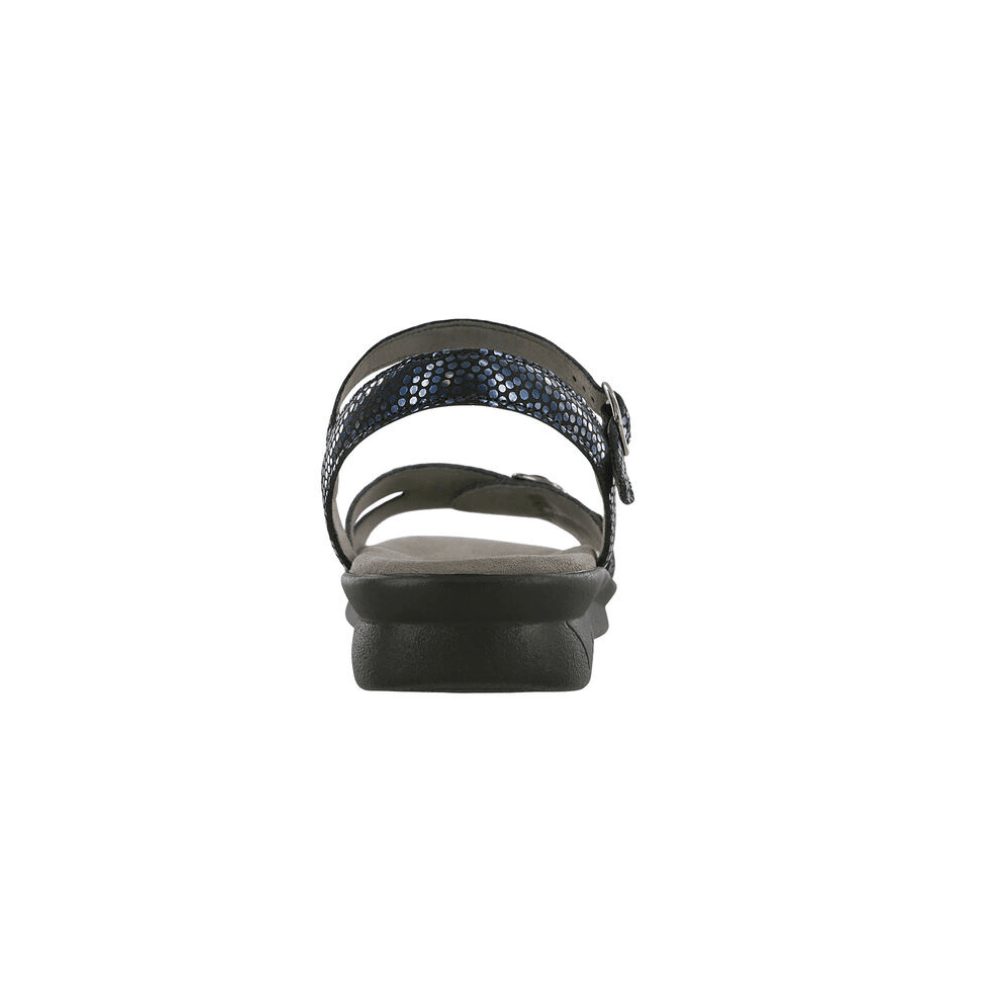SAS Women's Duo - Quarter Strap Comfort Sandal - Navy Perla 6