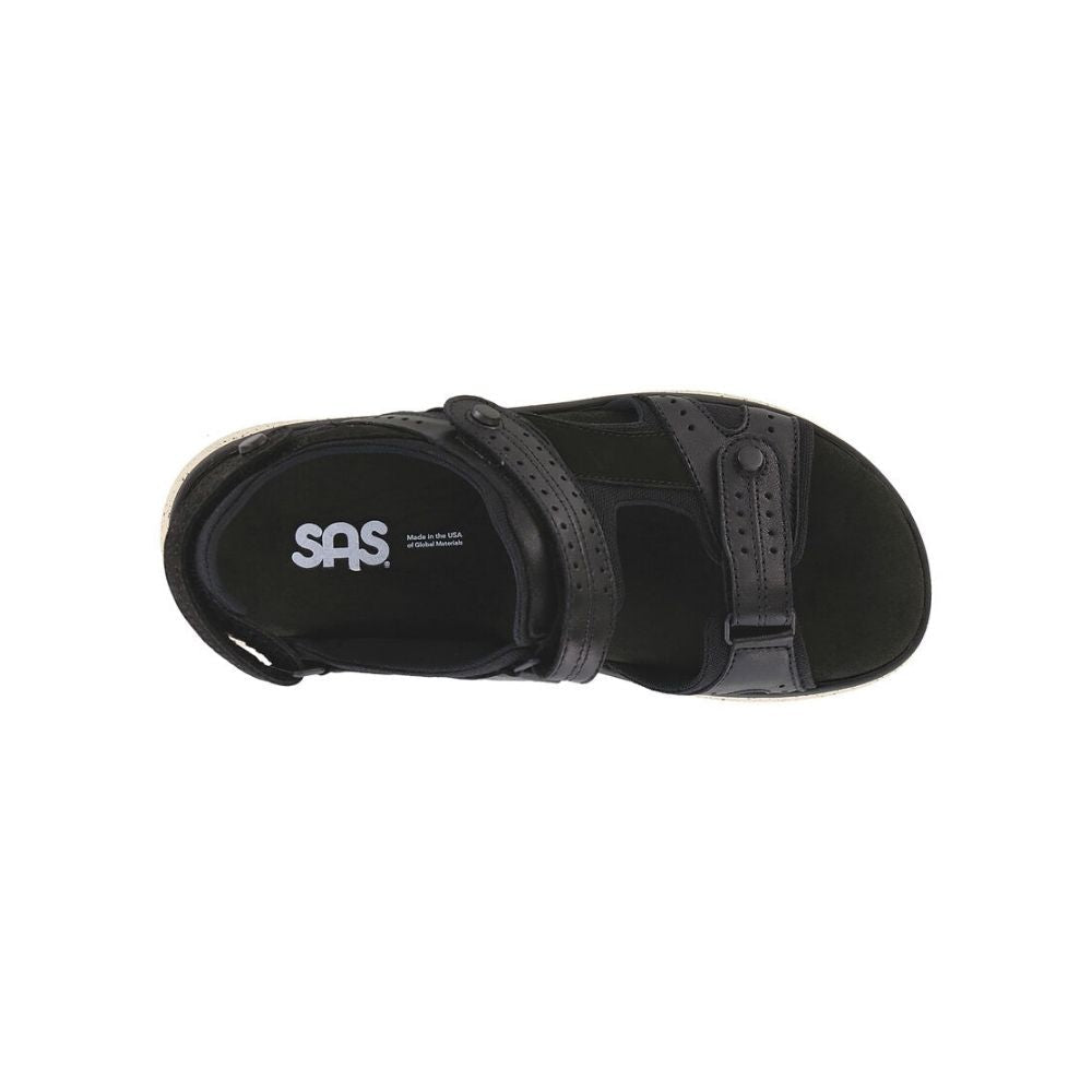 SAS Women’s Embark Outdoor Comfort Adjustable Sandal - Black Ash 2