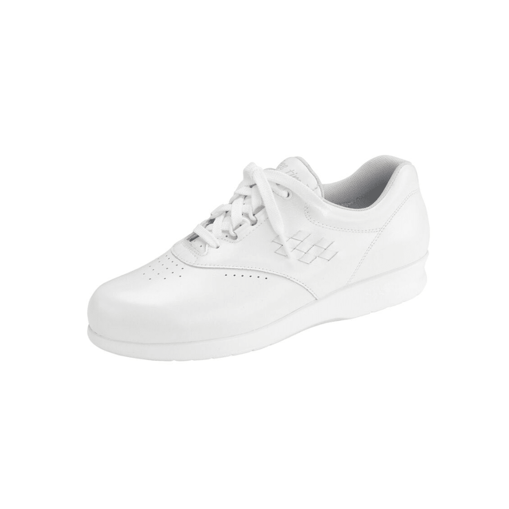 SAS Women's Free Time Leather Walking Shoes - White 8