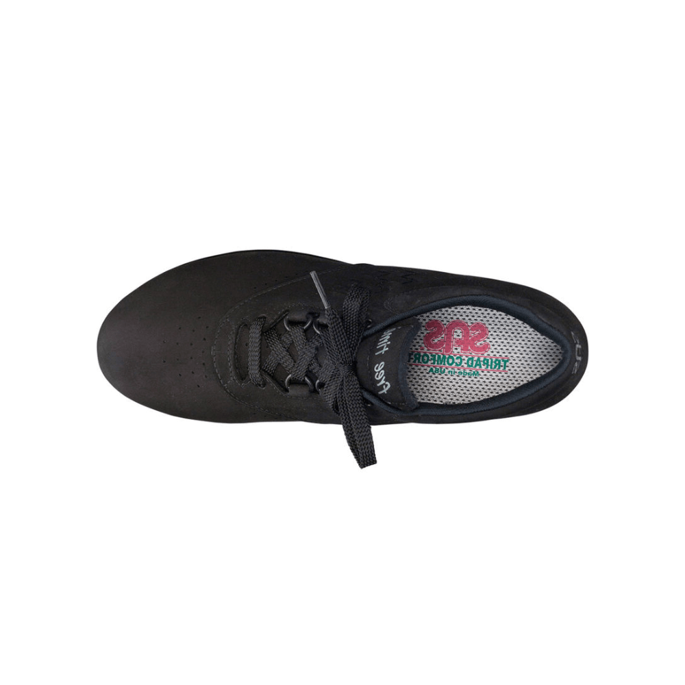 SAS Women's Free Time Nubuck Walking Shoes - Charcoal 5