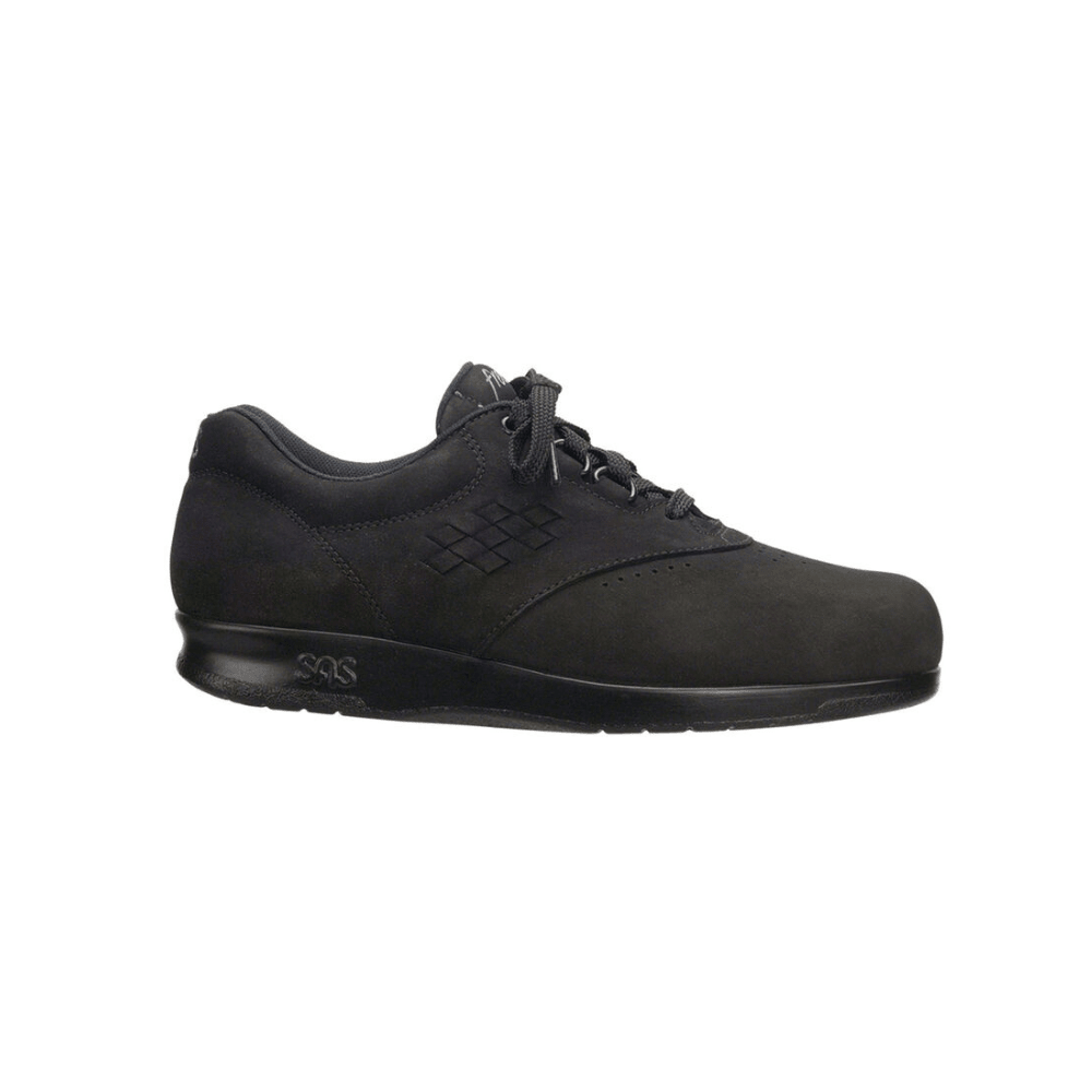 SAS Women's Free Time Nubuck Walking Shoes - Charcoal 2