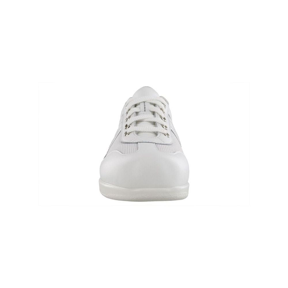 SAS Women's FT Mesh Lace-Up Walking Shoe – White 3