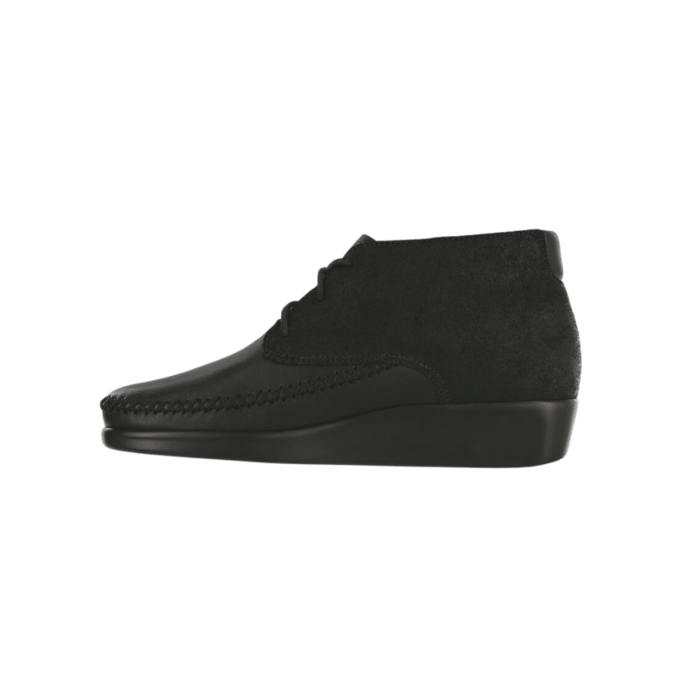SAS Women's Kich Handcrafted Comfort Leather Lace Up Ankle Boot - Licorice 5