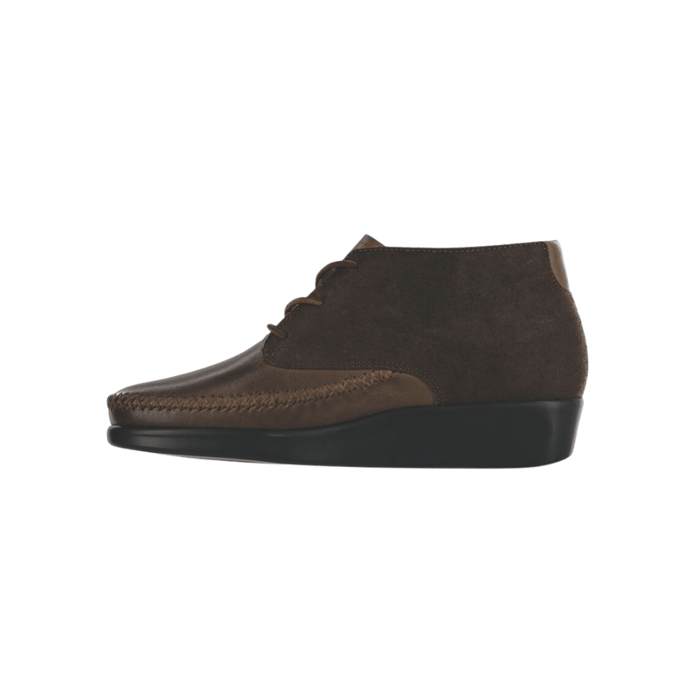 SAS Women's Kich Handcrafted Comfort Leather Lace Up Ankle Boot - Mahogany 5