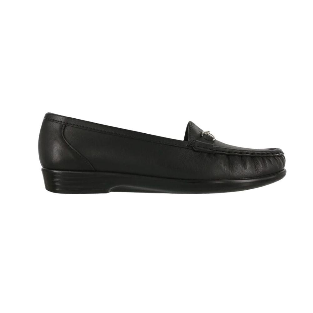 SAS Women's Metro Leather Oxford Shoe - Smooth Black 5