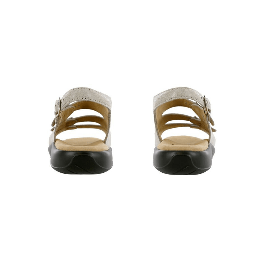 SAS Women's Mystic Adjustable Strappy Sandal - Web Linen 4