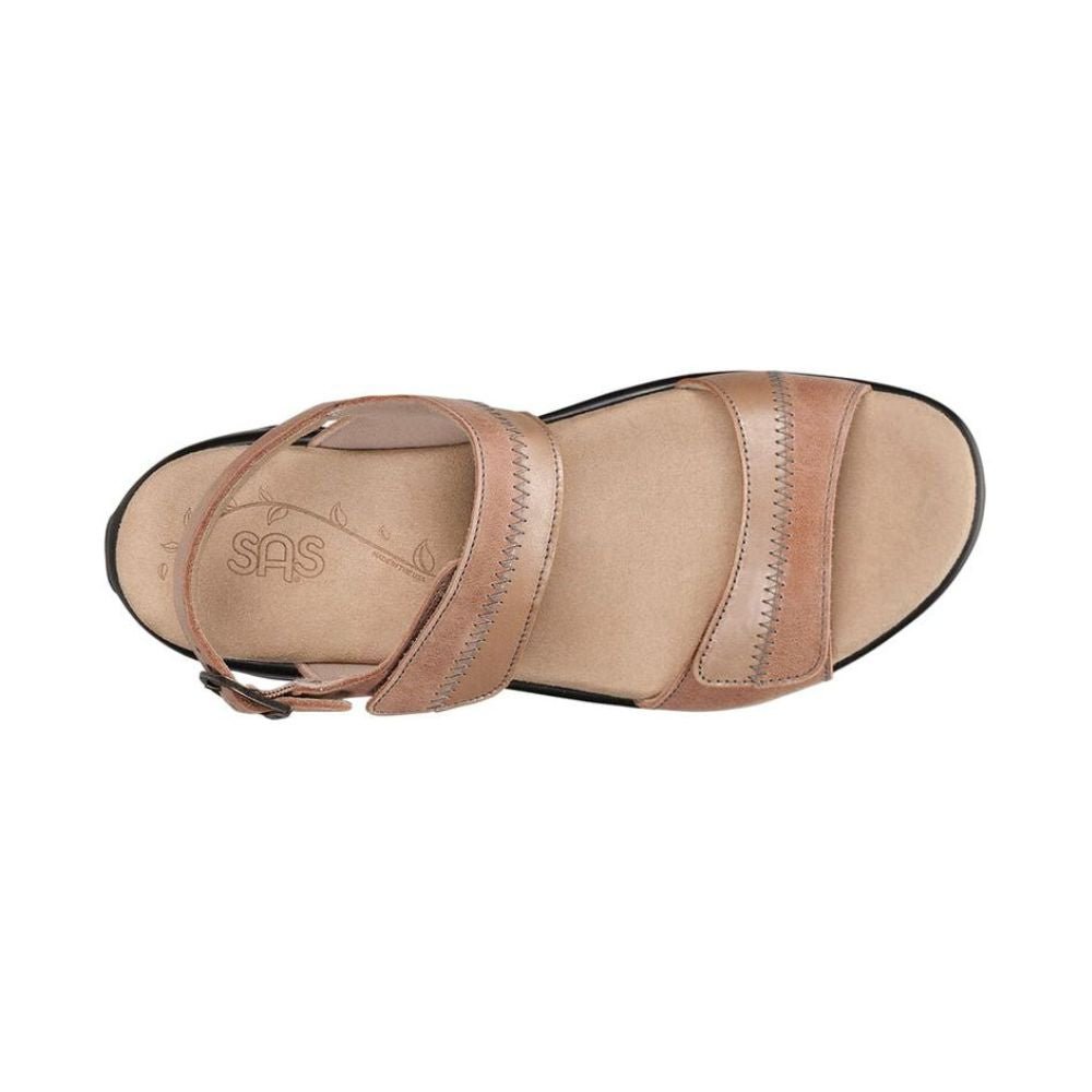 SAS Women's Nudu Slide Handcrafted Comfort Leather Sandal - Dawn 2