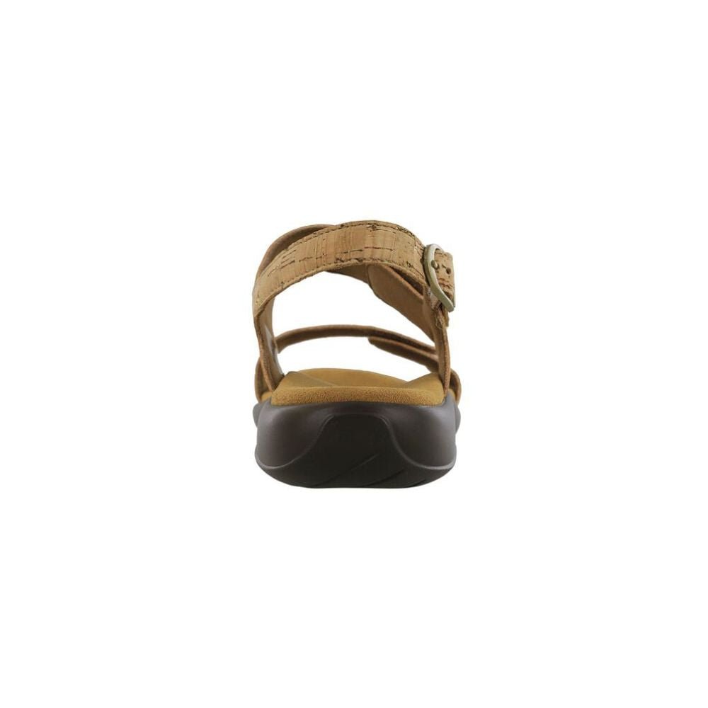 SAS Women's Nudu Slide Handcrafted Comfort Leather Sandal - Golden Cork 4
