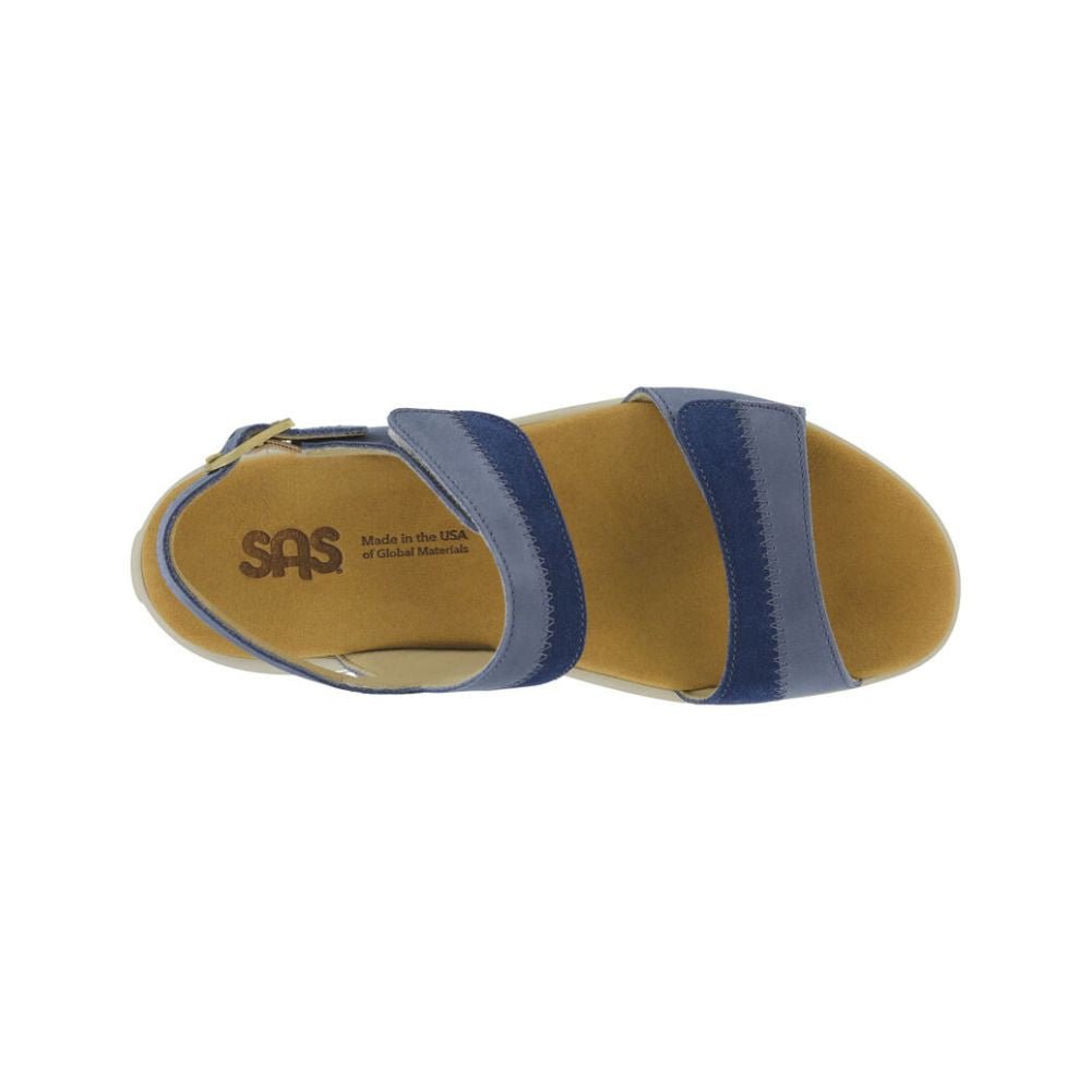 SAS Women's Nudu Slide Handcrafted Comfort Leather Sandal - Oceania 2