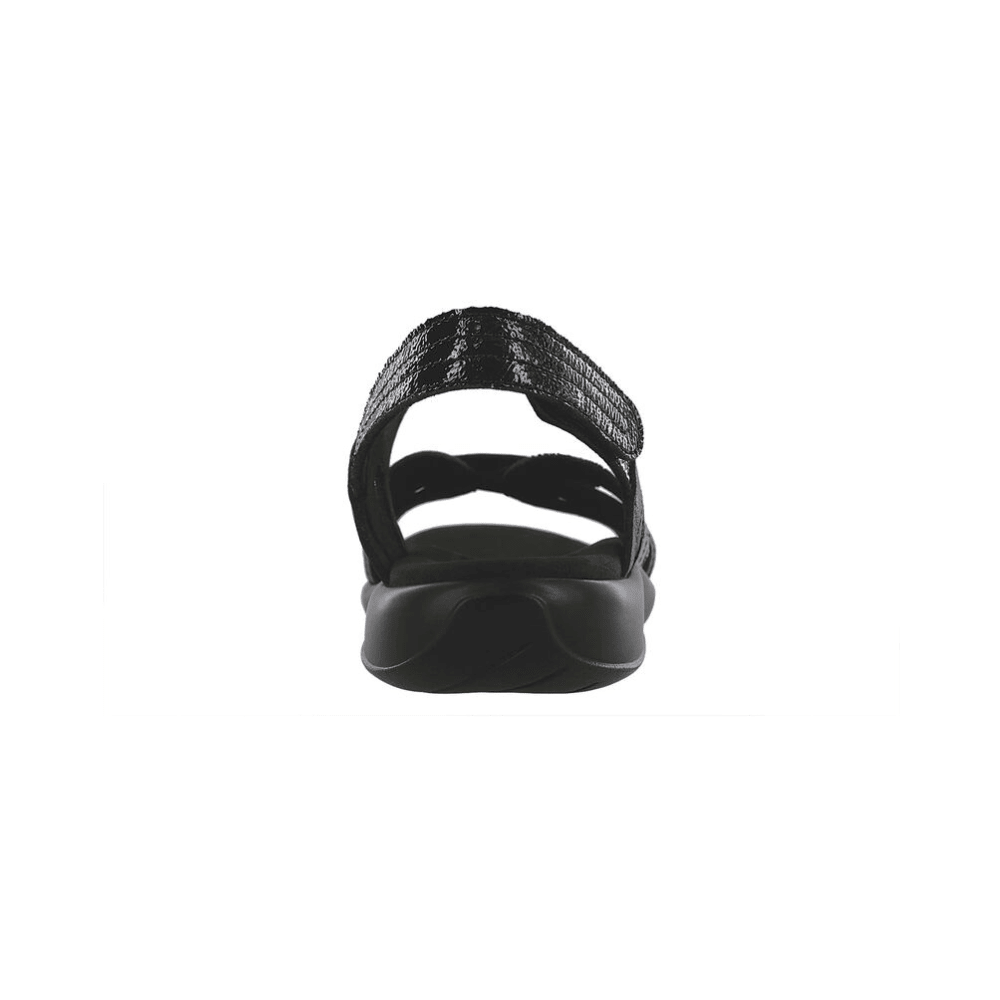 SAS Women's Pier Supportive Leather Sandal - Black Sand 4