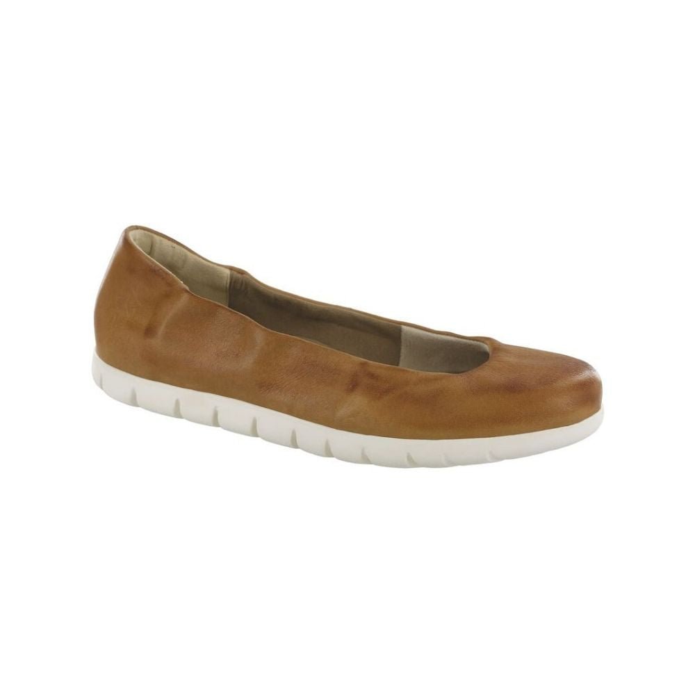SAS Women’s Radiant Flexible Comfort Slip-On Flat Shoe - Hazel 1
