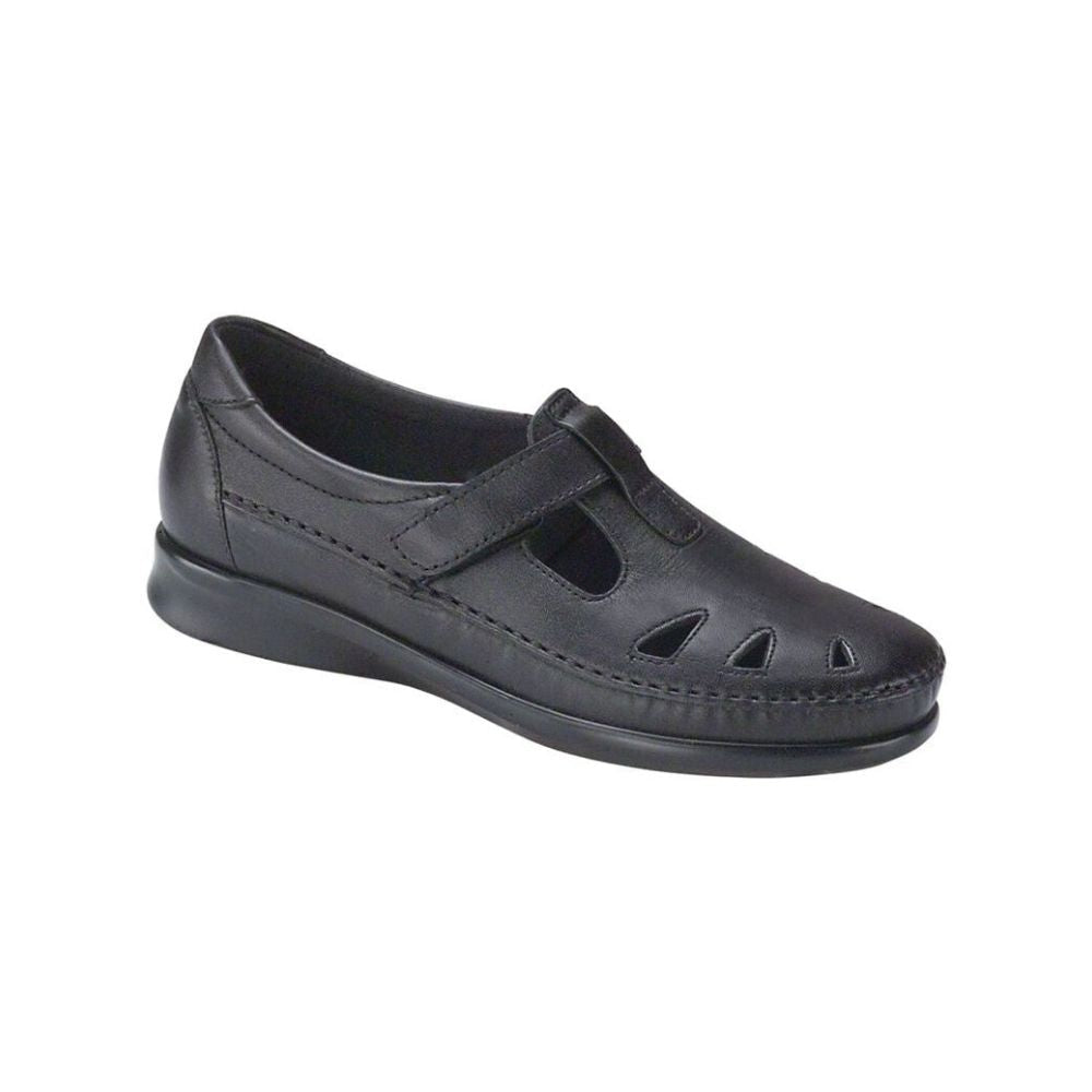 SAS Women’s Roamer Adjustable Walking Shoe - Black 1