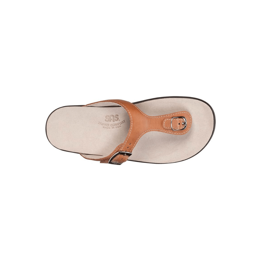 SAS Women’s Sanibel Sandal Ergonomic Comfort Slide - Caramel 4