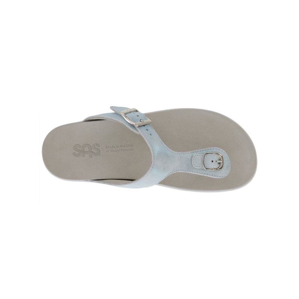 SAS Women’s Sanibel Sandal Ergonomic Comfort Slide - Shining Sea 5