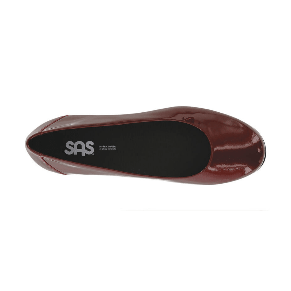 SAS Women’s Scenic Ballet Flat – Garnet 2
