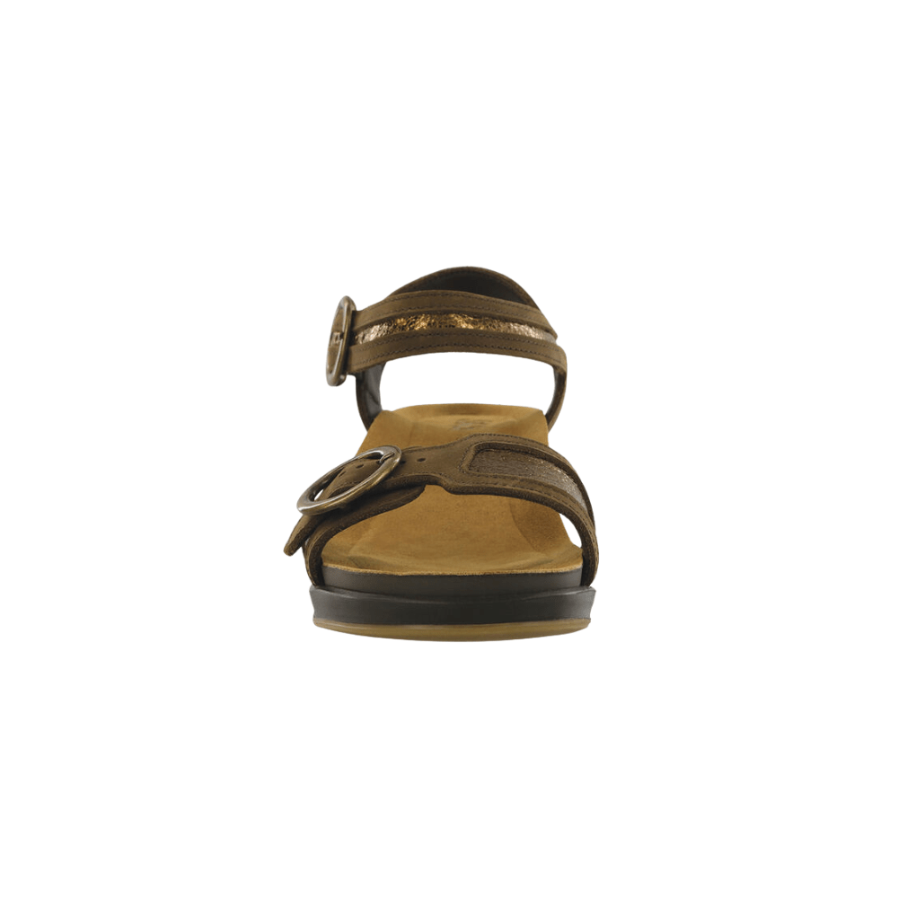 SAS Women's Seight Wedge Sandal - Bronze Age 3