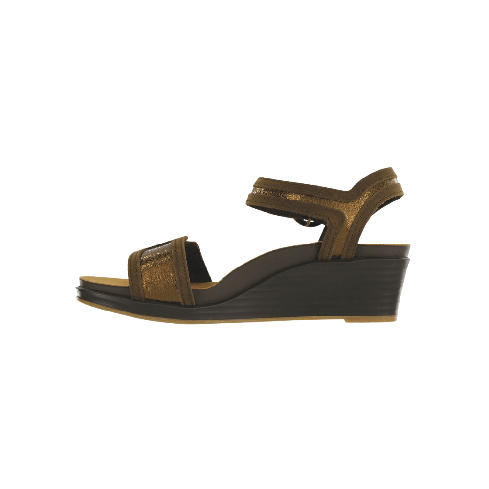 SAS Women's Seight Wedge Sandal - Bronze Age 5