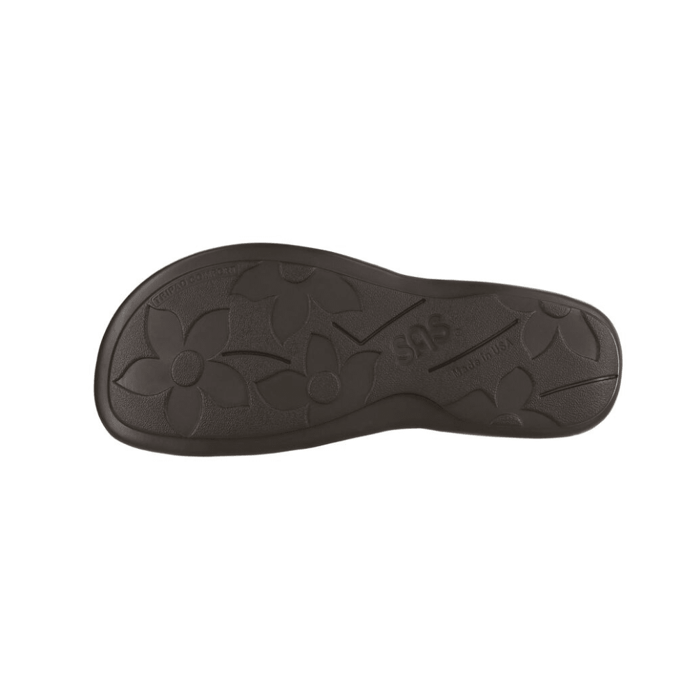 SAS Women’s Shelly Leather Adjustable Slide Sandal – Coffee 6