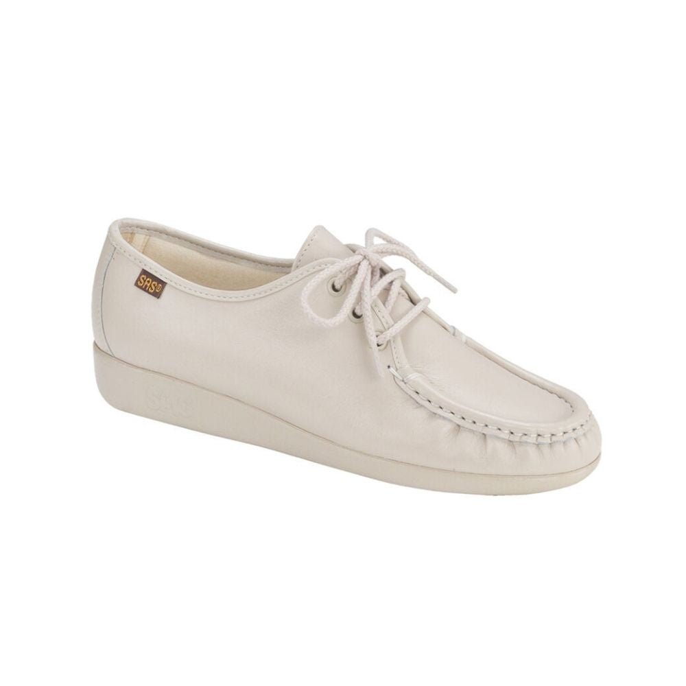 SAS Women's Siesta Comfort Slip-On Oxfords - Bone 1
