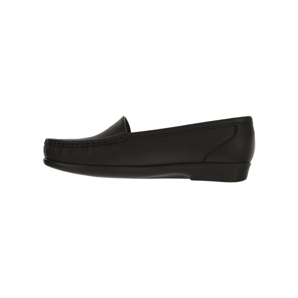 SAS Women's Simplify Leather Slip-On Loafer – Black 5