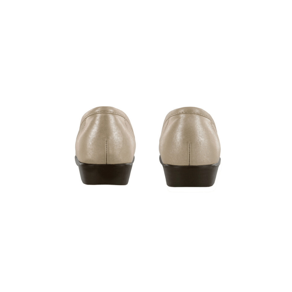 SAS Women's Simplify Leather Slip-On Loafer – Lusso / Metallic Gold 4